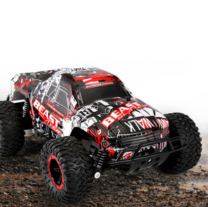 1:16 RC Car 2.4G Electric Remote Control Model Children Rear Wheel Drive Crawler Bigfoot Off Road Cars Outdoor Toys For Boy Gift