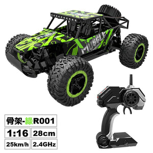 1:16 RC Car 2.4G Electric Remote Control Model Children Rear Wheel Drive Crawler Bigfoot Off Road Cars Outdoor Toys For Boy Gift