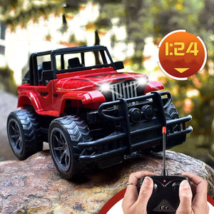 1/24 RC Car Electric Radio Remote Control Toys Vehicle Climbing Off-road Driving Bigfoot Car Model Toy For Children Gift