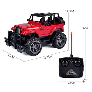 1/24 RC Car Electric Radio Remote Control Toys Vehicle Climbing Off-road Driving Bigfoot Car Model Toy For Children Gift