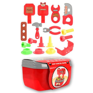 22Pcs/Set Pretend Play Repair Tools Educational Toy Play Boy Toy Learning Engineering Puzzle Toys Gifts For Children