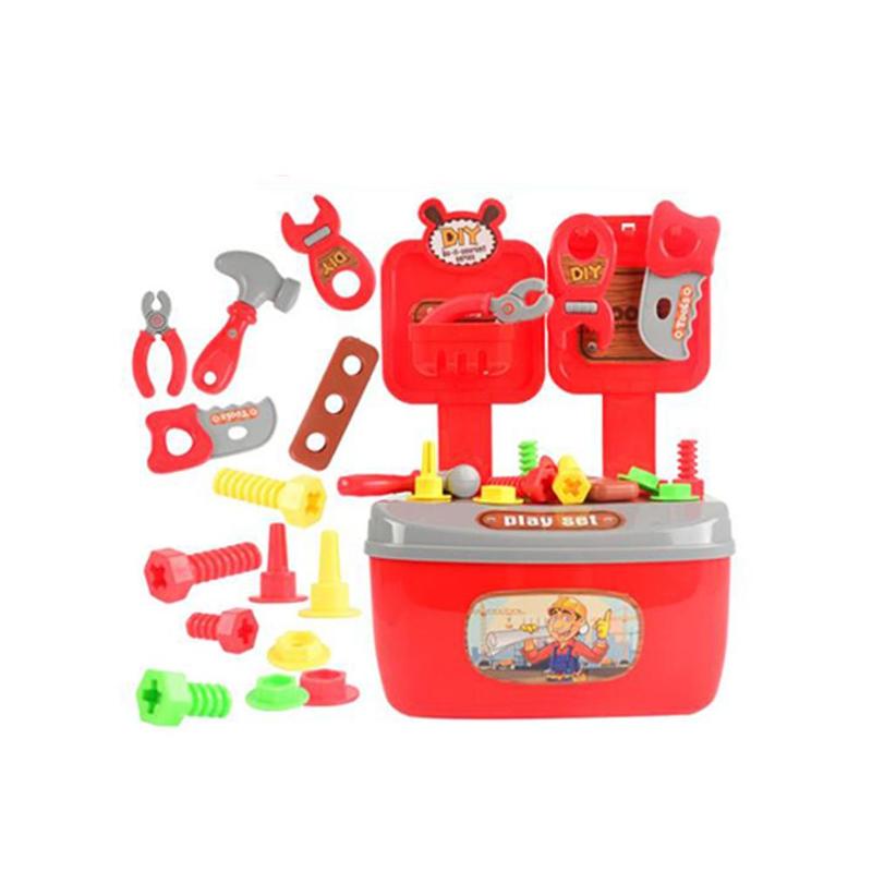 22Pcs/Set Pretend Play Repair Tools Educational Toy Play Boy Toy Learning Engineering Puzzle Toys Gifts For Children