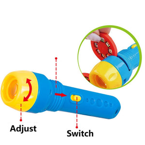 Baby Sleeping Story Fairy Light Projector Flashlight Led Light Toys For Kids Fairy Tales Early Educational Toy Children Gift