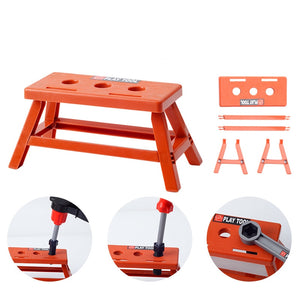 Children's Toolbox Engineer Simulation Repair Tools Pretend Toy Electric Drill Screwdriver Repair Kit Play Toy Set for Kids Gift