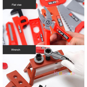 Kids Toolbox Kit Educational Toys Simulation Repair Tools Toys Drill Plastic Game Learning Engineering Puzzle Toys Gifts For Boy