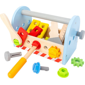 Kids Toolbox Toy Wooden Pretend Game Puzzle Montessori Disassembly Set Simulation Multifunctional Repair Carpenter Tool Boy Gift