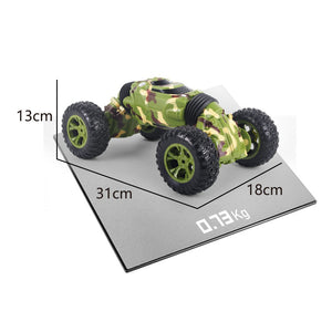 RC Car 2.4G 4WD Monster Vehicle 1:16 Bigfoot Double sided Driving Remote Control Electric Deformation Monster Cars Toys for Boys