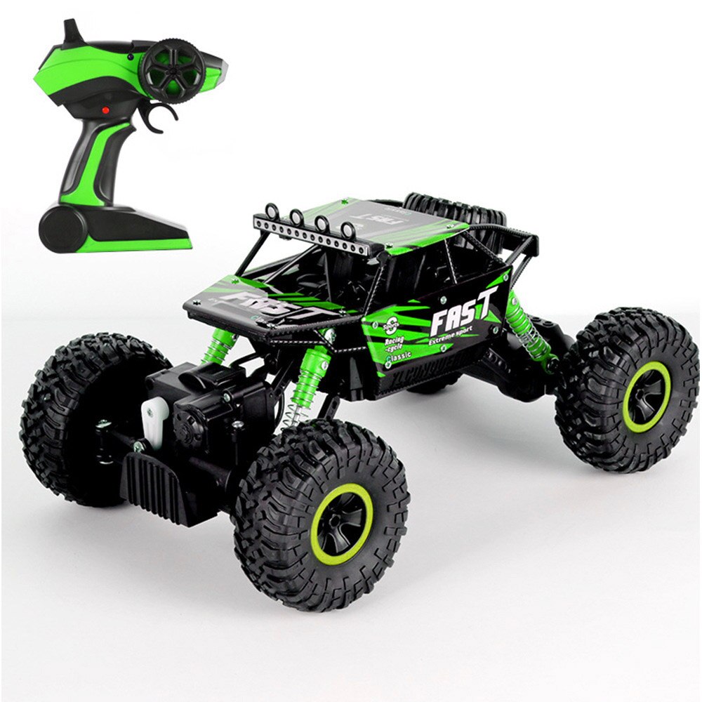 RC Car 4WD 2.4GHz Climbing Car 4x4 Bigfoot Car Remote Control Model Off-Road Vehicle Outdoor Toys For Boy Kids Gift