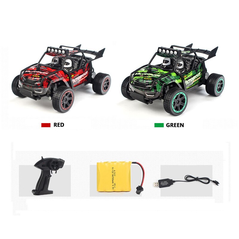 RC Car 4WD 2.4GHz Climbing Car 4x4 Bigfoot Car Remote Control Model Off-Road Vehicle Outdoor Toys For Boy Kids Gift