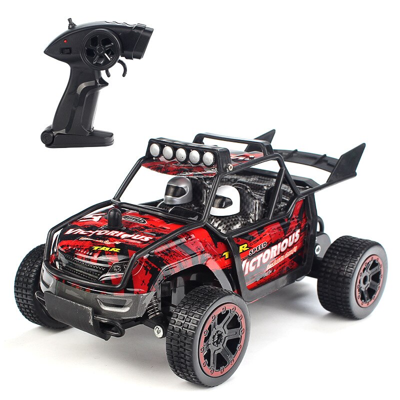 RC Car 4WD 2.4GHz Climbing Car 4x4 Bigfoot Car Remote Control Model Off-Road Vehicle Outdoor Toys For Boy Kids Gift