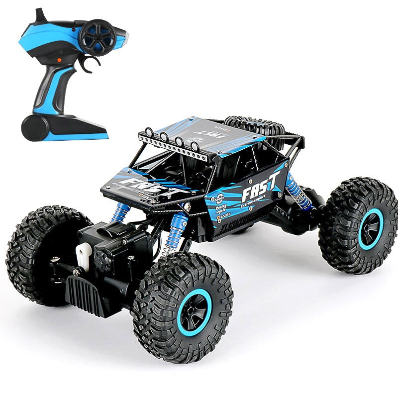 RC Car 4WD 2.4GHz Climbing Car 4x4 Bigfoot Car Remote Control Model Off-Road Vehicle Outdoor Toys For Boy Kids Gift