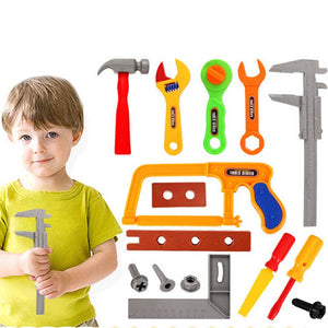 Similation Repair Tools Pretend Play Toy For Boys Building Tool Kits Set Drill Engineer Maintenance Plastic Children Gifts