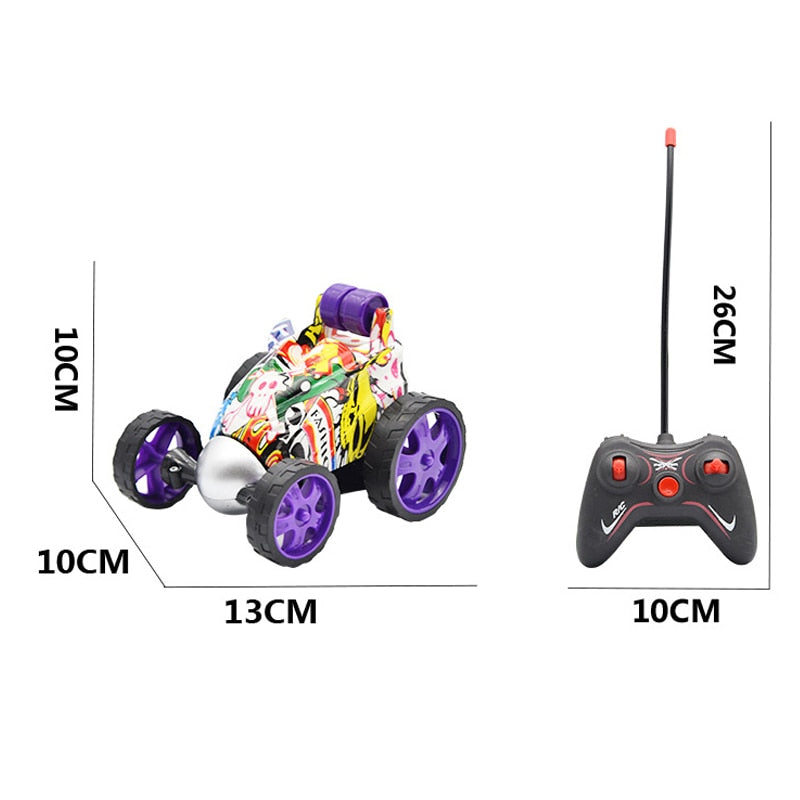 Wireless RC Car Stunt RC Car Drift Tumbling Dump Truck Remote Control Toys For Children Electric Cool RC Cars Boy Birthday Gifts