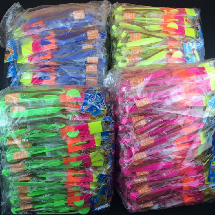 baby toy 100Pcs/lot or 50pcs y-shape random color Light Arrow Flying Toy LED Lighting Flash Toys Party Fun Gift Catapult